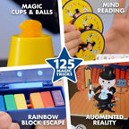 Marvin’s Magic Box of Tricks – 125 Classic Magic Tricks Set for Kids, Complete Magician Kit with Props & Video Instructions
