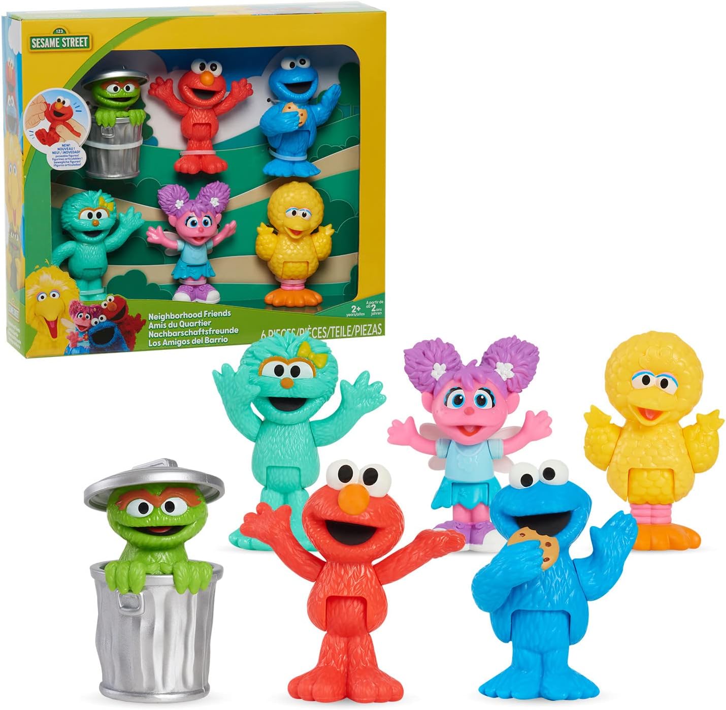 Sesame Street Neighborhood Friends Figure Pack