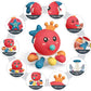 Baby Sensory & Montessori Toys – Developmental Teething, Fidget & Activity Toys for Infants & Toddlers, Fine Motor Skill & Learning Playsets Multiple Styles (TOY-006-Red)