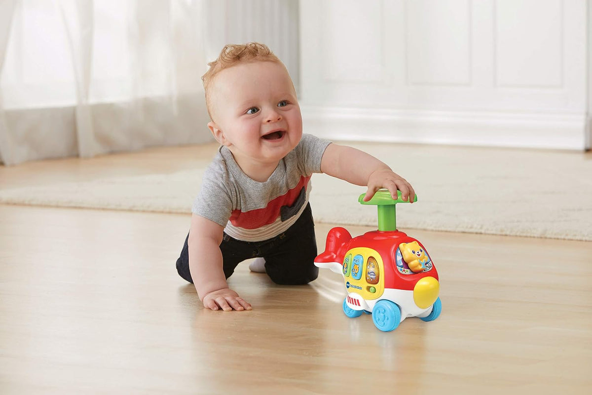 PUSH & SPIN HELICOPTER