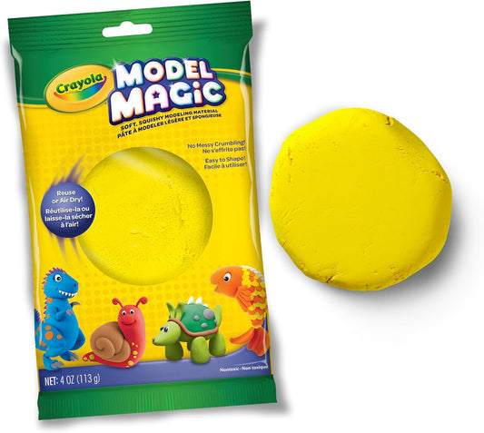 Crayola MODEL MAGIC -  YELLOW  SACHET 113GRAMS