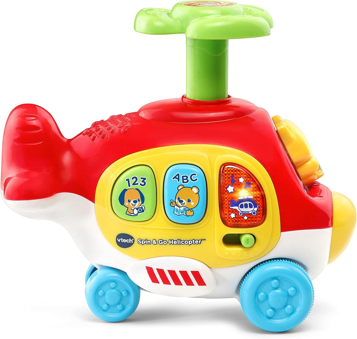 PUSH & SPIN HELICOPTER