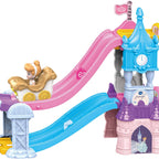 Vtech - Toot-Toot Drivers Enchanted Castle Slide, Disney Princess Playset - Multicolour | with Included Cinderella Vehicle, Lights, Phrases, Songs, Interactive | Ideal for ages 1-5 + up