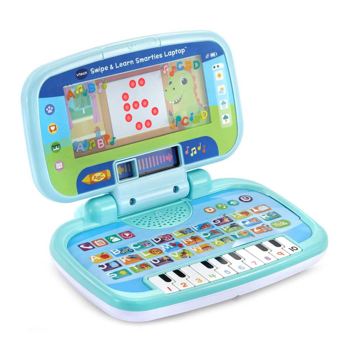 VTech Swipe & Learn Laptop Toy with Sliding Screens, Music & Learning Apps for Toddlers