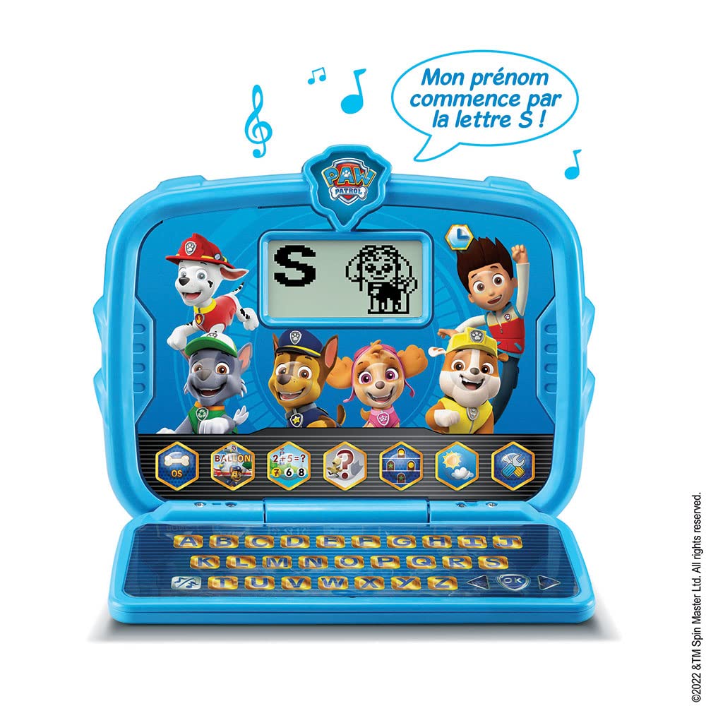 VTech PAW Patrol Learning Tablet with Light-Up Letters, Spelling Games & Character Buttons (Ages 3+)