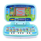 VTech Swipe & Learn Laptop Toy with Sliding Screens, Music & Learning Apps for Toddlers