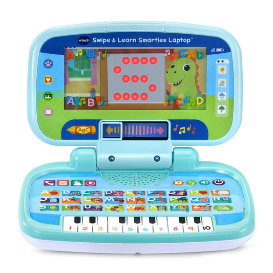 VTech Swipe & Learn Laptop Toy with Sliding Screens, Music & Learning Apps for Toddlers
