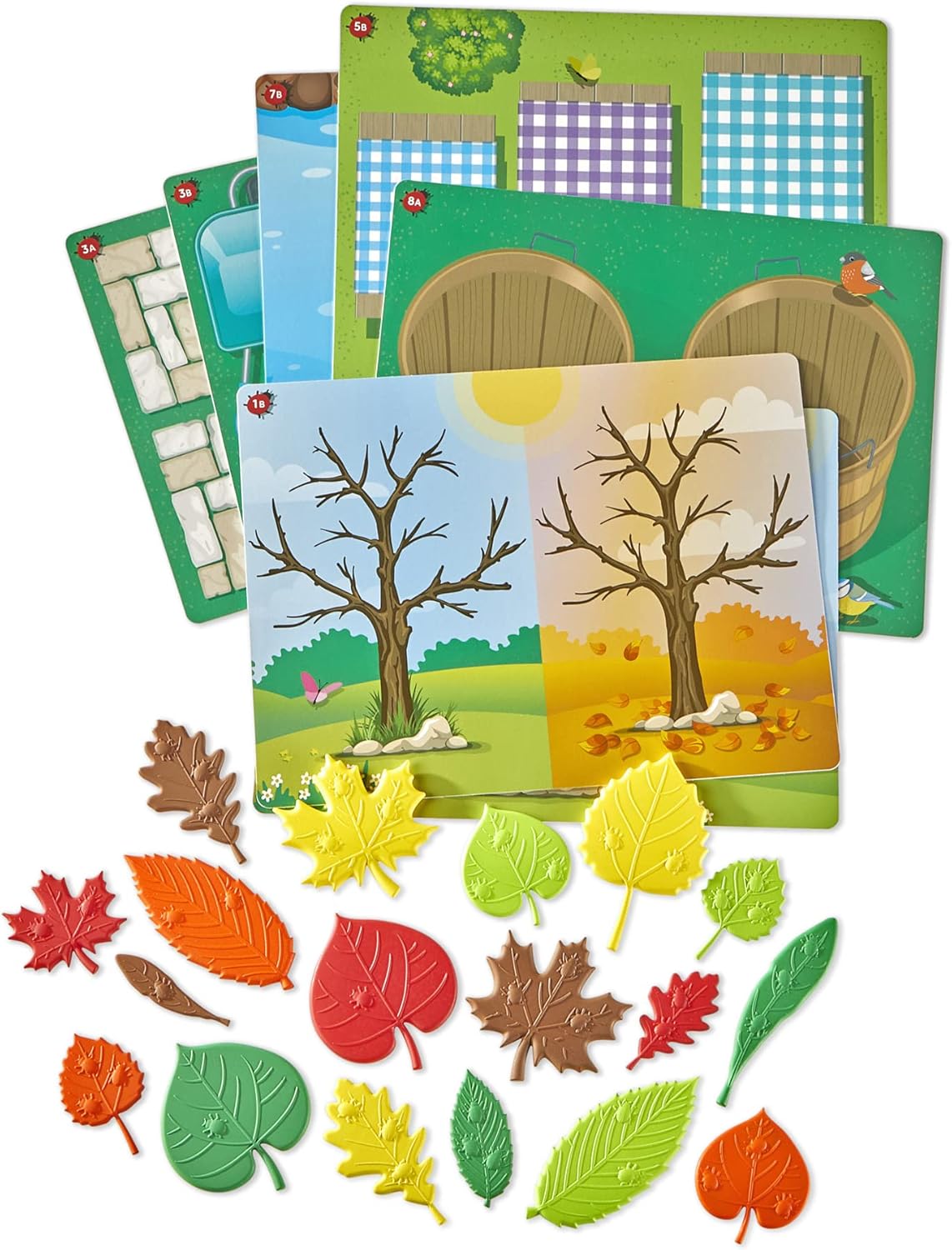 Sensory Leaves Math Activity Set