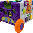 Vtech - Sort & Discover Activity Wagon - Multicolour | Load up and get ready to roll with four sides of play including an activity panel | Suitable ages 12m + up