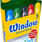 5 CT. WINDOW CRAYONS