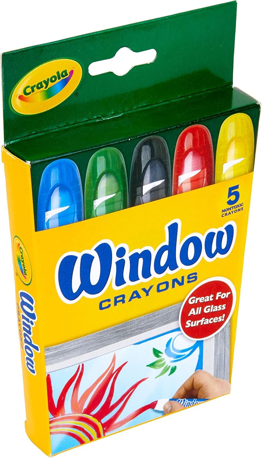 5 CT. WINDOW CRAYONS