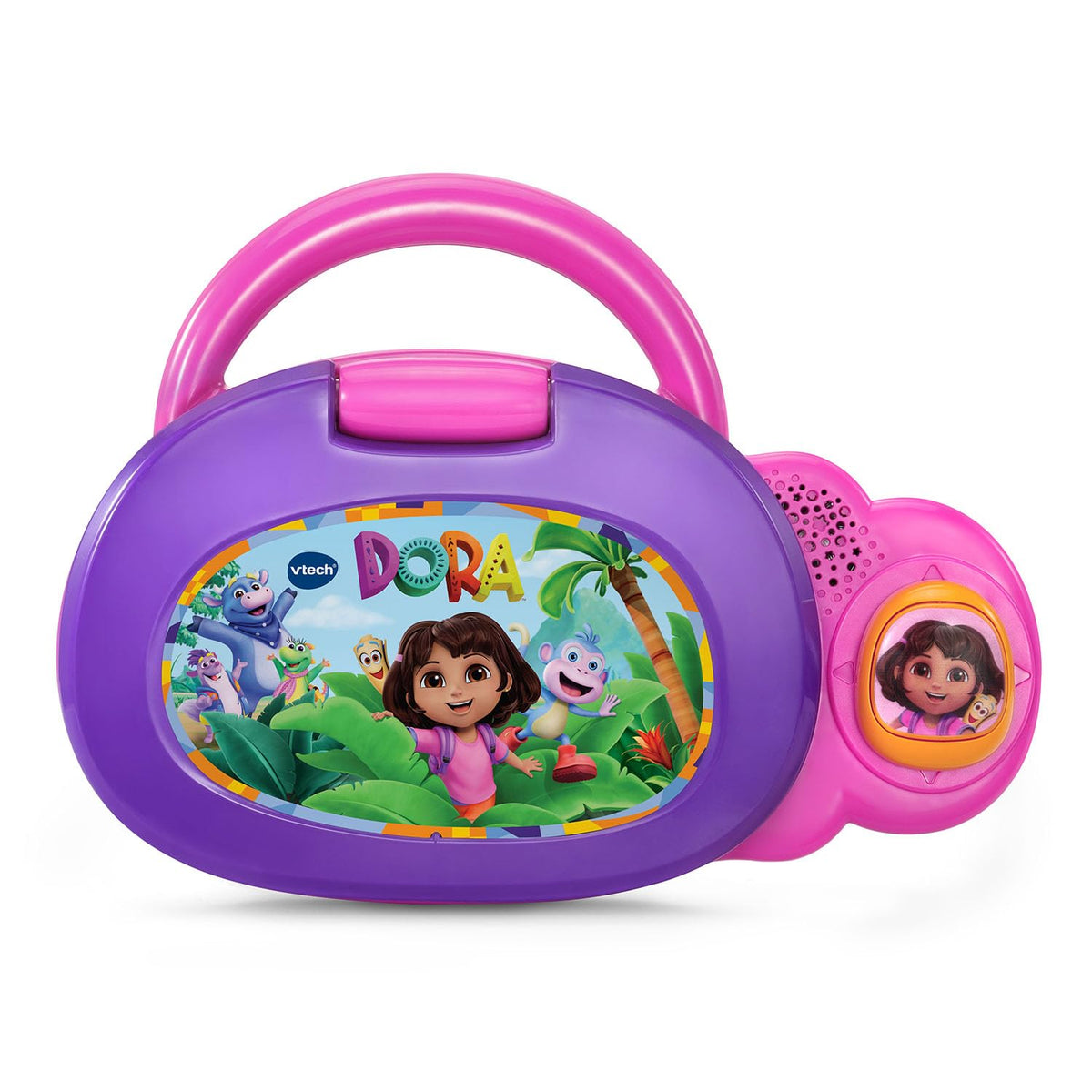 VTech Dora More to Explore Learning Laptop – Interactive Bilingual Educational Toy, English & Spanish, QWERTY Keyboard, Games for Kids 3–6 Years