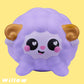 SMOOSHZEES 4.5" LUVZEES SHEEP (WILLOW)