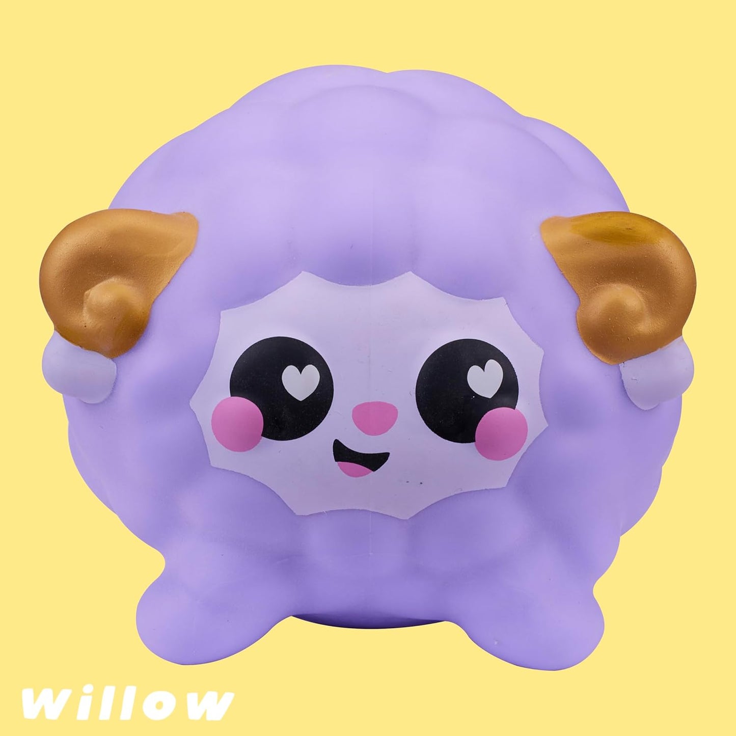 SMOOSHZEES 4.5" LUVZEES SHEEP (WILLOW)