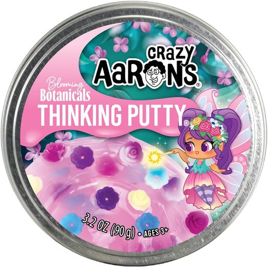 Blooming Botanicals - Full Size 4" Thinking Putty Tin