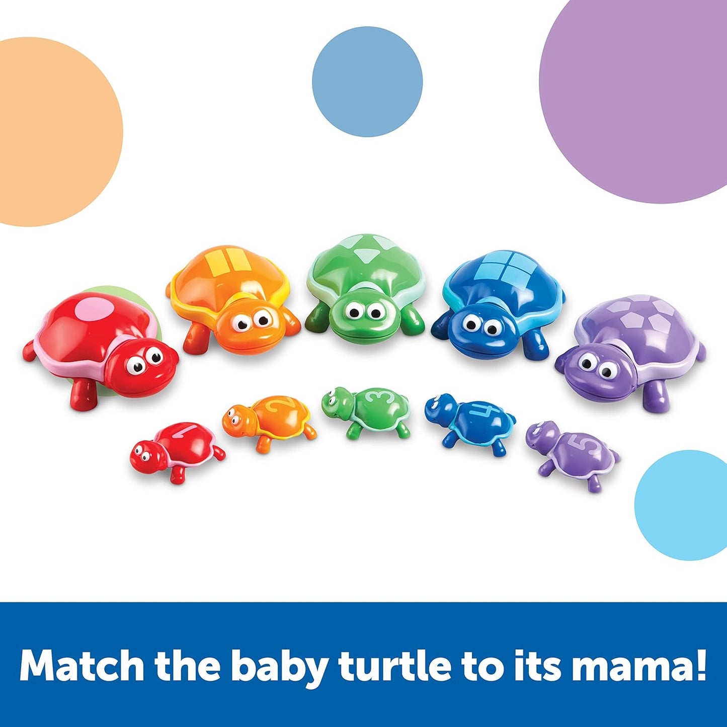 LR-Snap-n-Learn™ Number Turtles