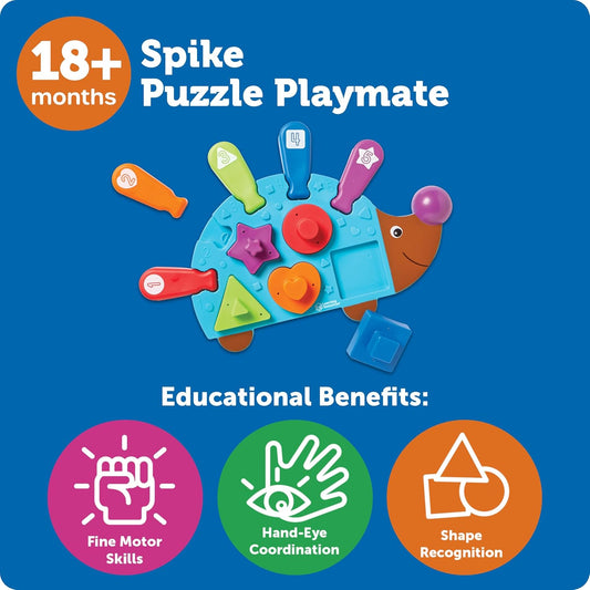 LR -SPIKE THE FINE MOTOR HEDGEHOG™ PUZZLE PLAYMATE (LER9103)