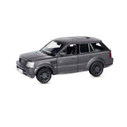D-Power 1:36 Diecast Land Rover Range Rover Sport – Matte Black, Pull Back, Collectible SUV Model Car