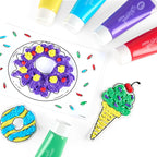 Crayola - Whipped Paint Kit, 15 Changeable Pints tips, 3 Unique Style ( Multicolour) 5+| LESS-MESS PAINTING | 3D ART | GIFT FOR BOYS & GIRLS Ages 5+