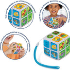 VTech Cube Adventures Dino Discoveries  – Educational Dinosaur Toy with Sounds & Games
