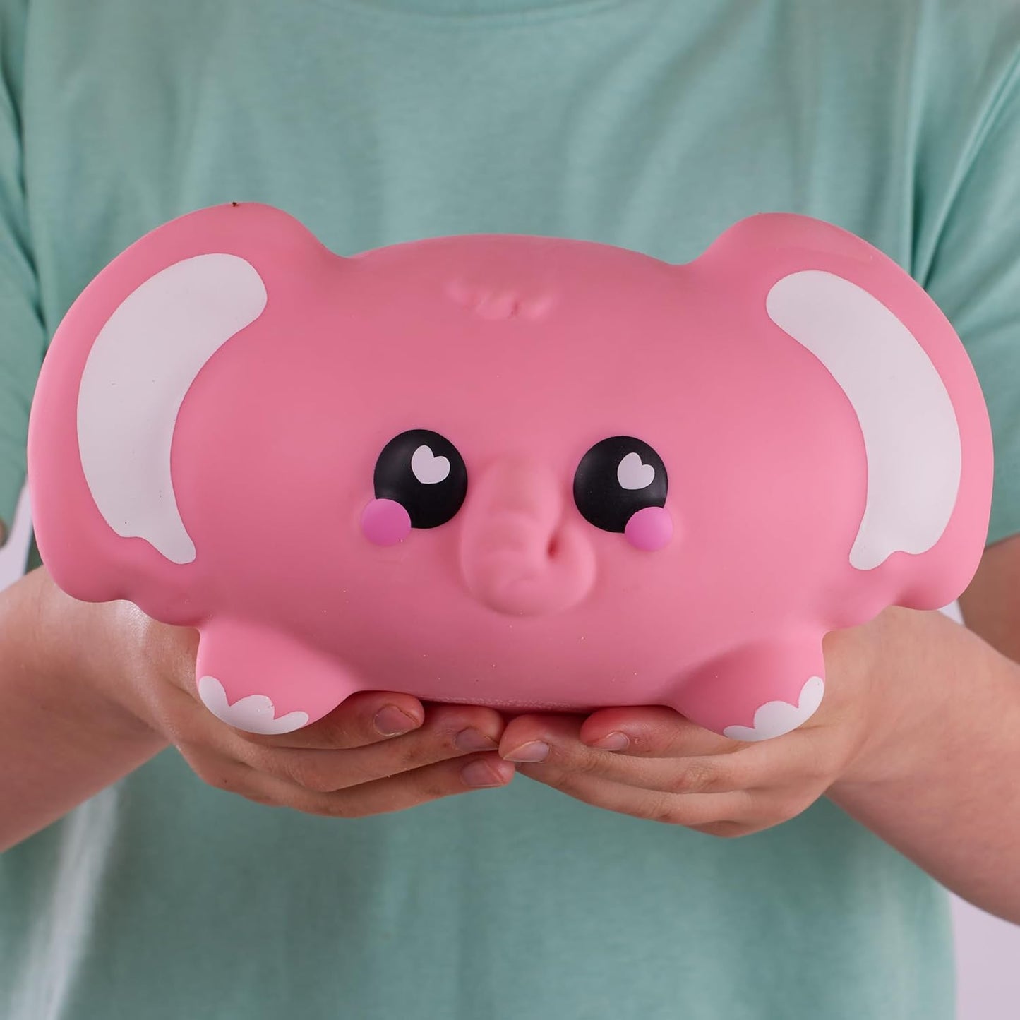 SMOOSHZEES 6.8" SNUGZEES ELEPHANT (BUBBLEZ)