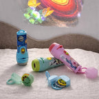 Avenir Natural Creation Space Projector Light for Kids - 24 Galaxy & Planet Scenes with 4K Film Quality, Adjustable Focus Handheld Flashlight Projector, STEM Astronaut Toy with Disc Storage Case