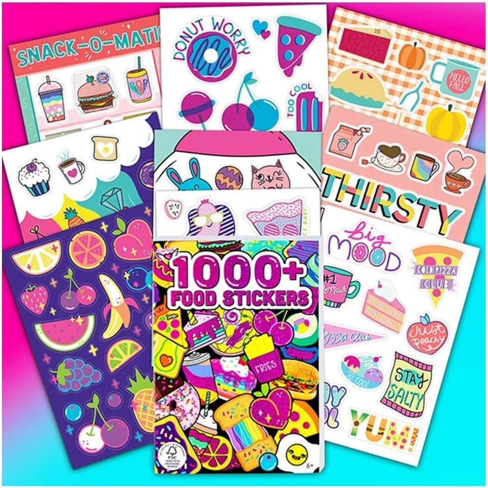 Crayola Fashion Angels Sticker Album – 1000+ Colourful Stickers for Kids & Teens | Assorted Themes Book for Scrapbooking, Journals, DIY Crafts & Creative Fun - Pack of 1