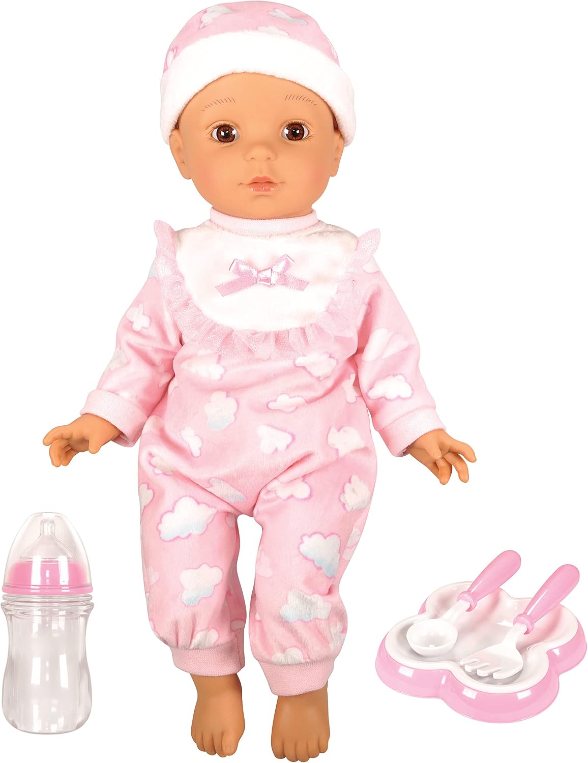 Lotus - 16" inch, Soft-bodied Baby Doll – Asian (No Hair)