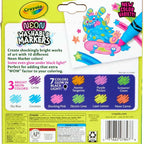 Crayola Neon Washable Markers, Broad Line, 10 Count