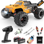 MJX - HYPER GO 1:16 2.4G 4Wd Mew4 Brushless Rc Hobby Truck | 39kmh fast Rc Trucks | Suitable Ages 14+ (Multicolour)