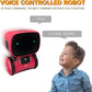 Mini Smart Robot Toy for Kids – Voice-Controlled Interactive Talking Robot with Lights & Sounds, Educational Toy for Boys & Girls Ages 3+ (Red)