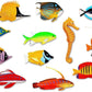 LR-FUN FISH COUNTERS, SET OF 60