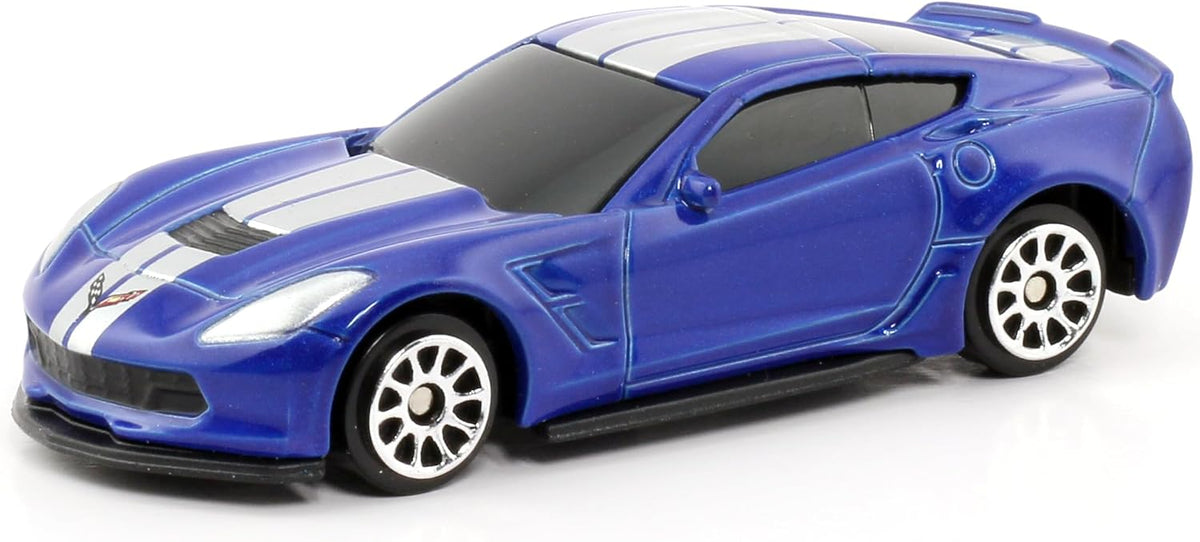 D-Power 1:64 Diecast Chevrolet Camaro MATTE Yellow – Collectible Mini Car, Realistic Details, Kids & Adult Toy Car Model