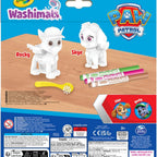 CRAYOLA - Washimals Paw Patrol Activity Set with 2 Puppies, 3 Washable Felt Tip Pens and Brush, Game and Gift for Children, from 3 Years