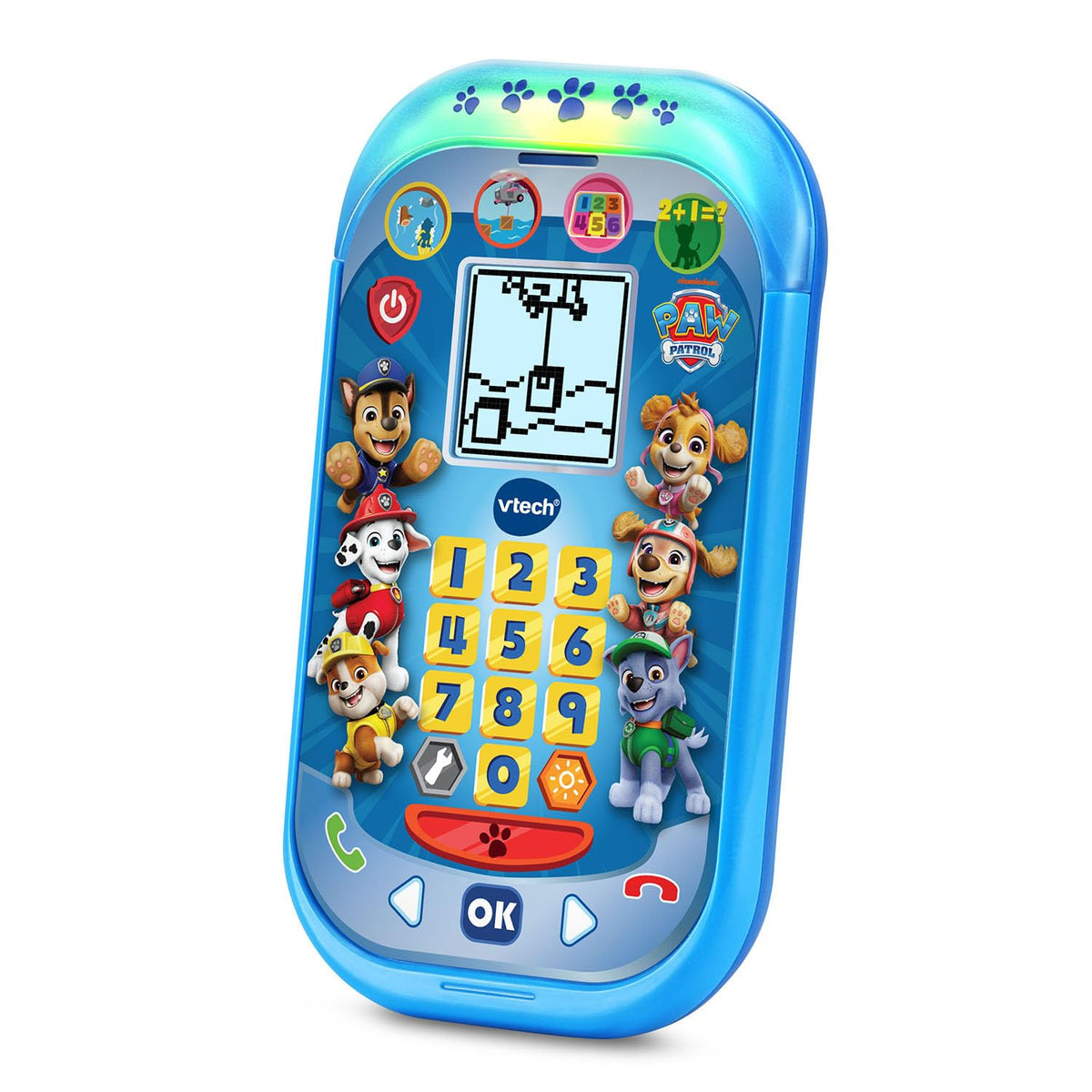 VTech PAW Patrol Rescue Mission Learning Phone with Games, Math & Problem-Solving (Ages 3+)