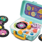 Vtech - My 1st Record Player - Multicolour | Double-sided records feature 5 different music styles with animal friends singing cool songs | Suitable ages 12+ up