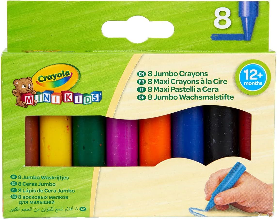 Crayola Large Crayons, School & Art Supplies, 8 Count
