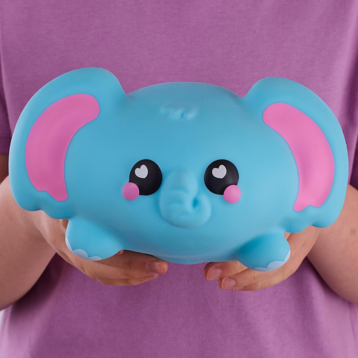 SMOOSHZEES 6.8" SNUGZEES ELEPHANT (LUNA)