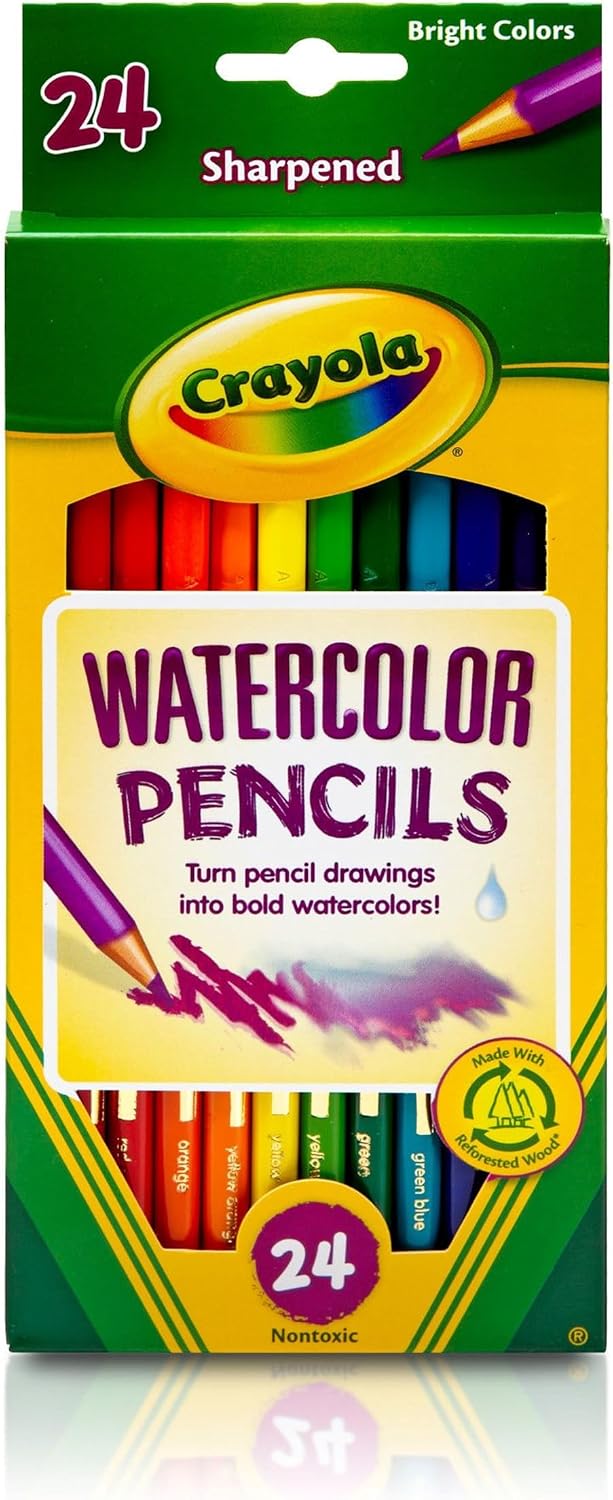 Crayola Watercolor Pencils, 24 Count