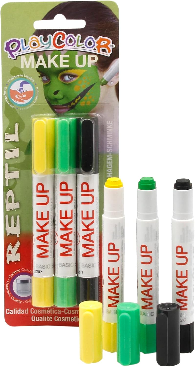 PLAYCOLOR MAKE UP THEMATIC POCKET REPTIL BL(3)