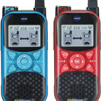VTech KidiGear Walkie Talkies Explorer – Kids' indoor and Outdoor Walkie Talkies with Secure Digital Connection, Torch, Voice Effects, Animations & Games | Toy for Ages 5–7+