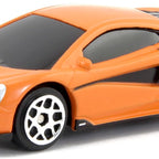 D-Power 1:64 Diecast McLaren 600LT MATTE Orange – Collectible Mini Sports Car, Kids & Adult Toy Car Model