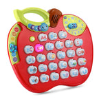 VTech - ABC Learning Apple | Excellent Toddler Toy for Kids 2+ Years, Toddler Tablet with A-to-Z Alphabet and Time | 8 Learning Modes, Multiple Tunes | Red