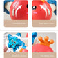 Baby Sensory & Montessori Toys – Developmental Teething, Fidget & Activity Toys for Infants & Toddlers, Fine Motor Skill & Learning Playsets Multiple Styles (TOY-006-Red)