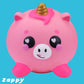 SMOOSHZEES 4.5" LUVZEES UNICORN (ZAPPY)