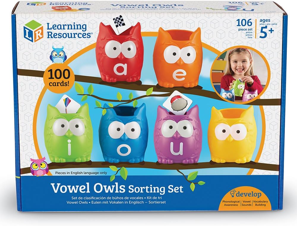 LR-Vowel Owls™ Sorting Set