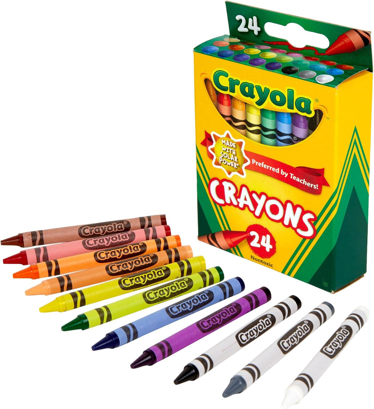 24 ct. Crayons - Peggable