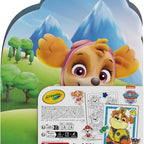 CRAYOLA - Case with Colours & Stickers Paw Petrol, Felt Pen Set, Colouring Pages, Stickers, 45 Pieces, Creative Gift for Children from 5 Years