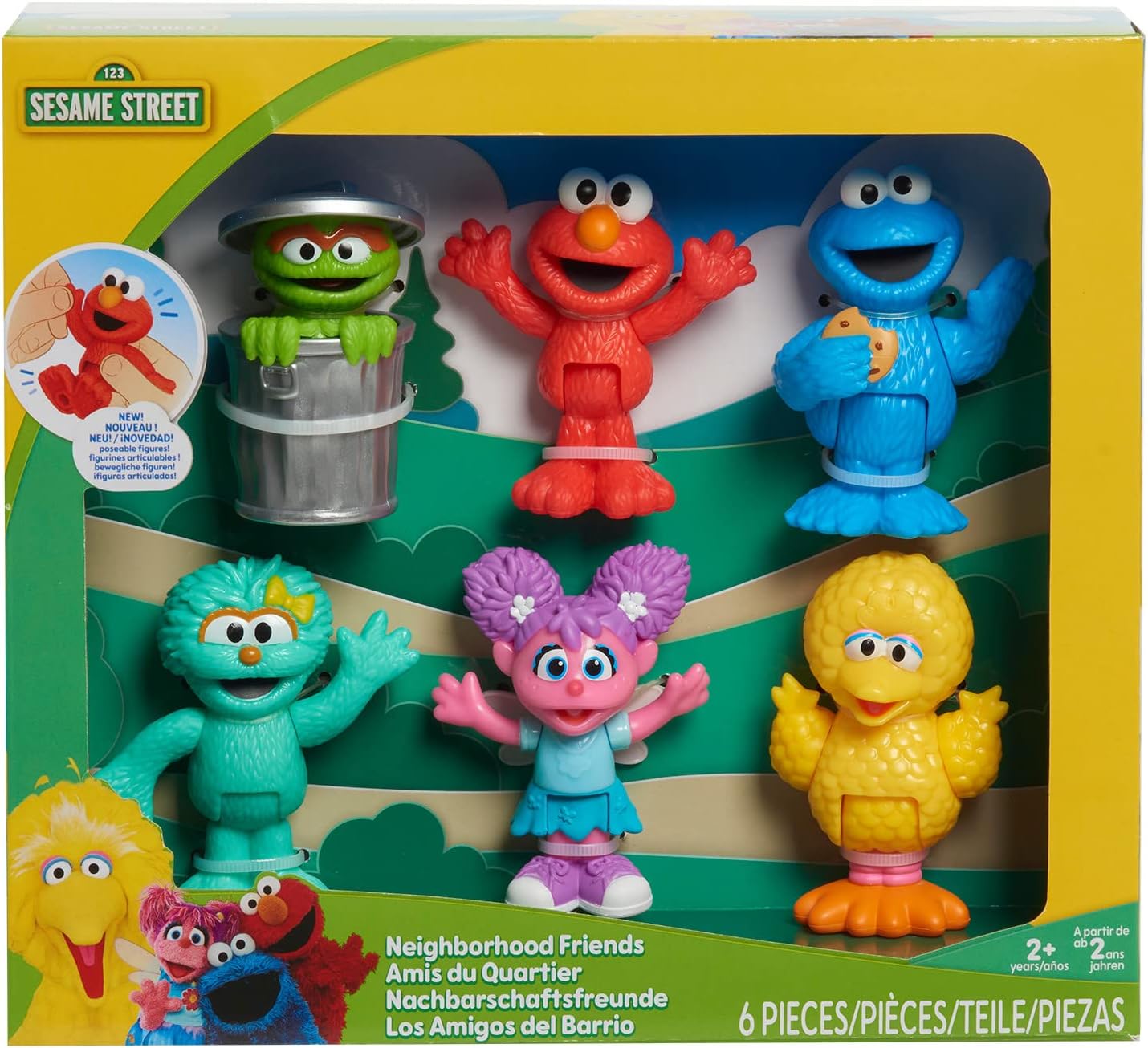 Sesame Street Neighborhood Friends Figure Pack