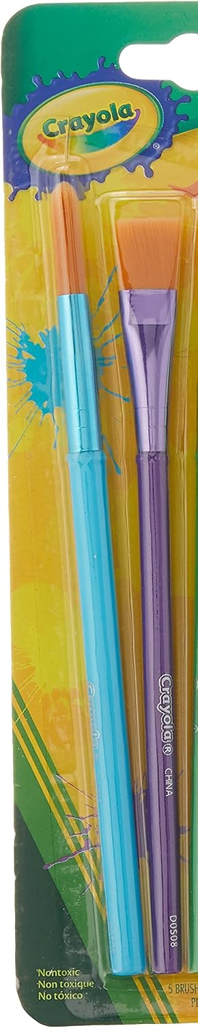 5 ct. Art and Craft Brush Set